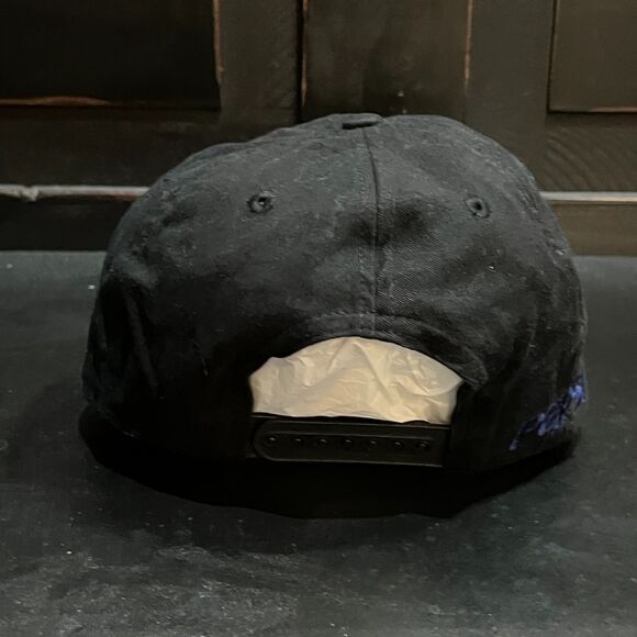 Vintage Pepsi Cola Snapback Hat Big Logo Black - Picture 5 of 8